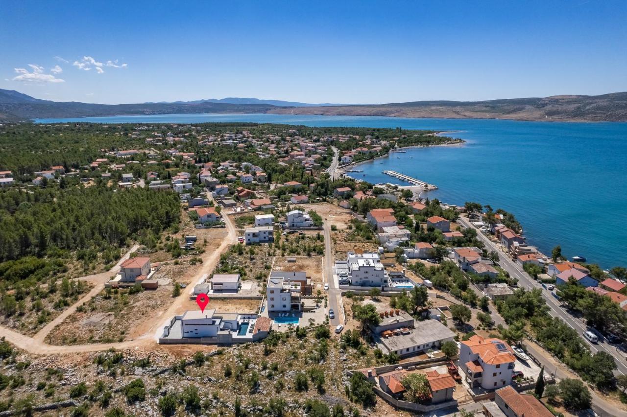 Villa Atrio Seline Bagian luar foto